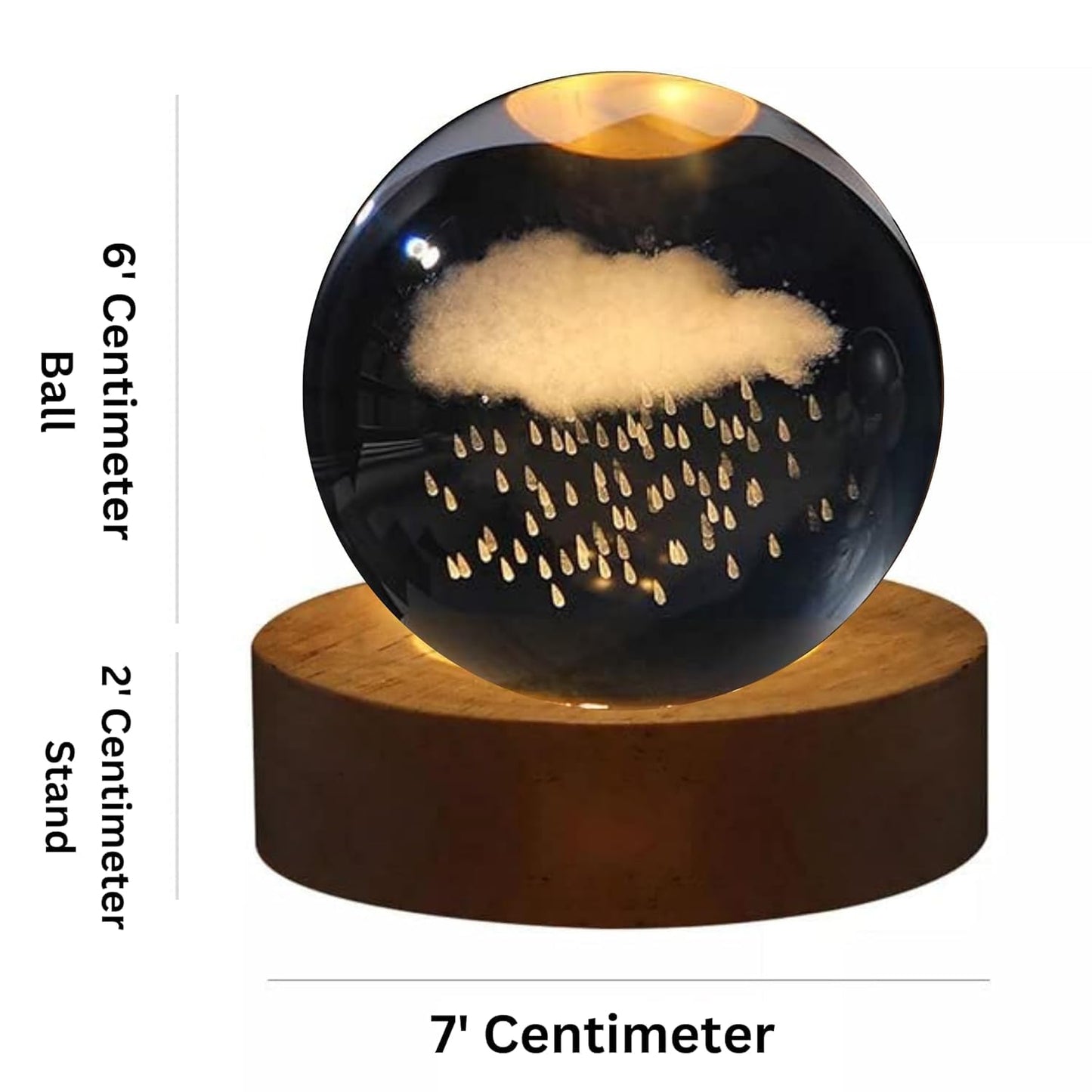 3d Solar System Crystal Ball